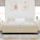 Platform Bed Frame Grey Green 200 x 200 cm Fabric 3337431