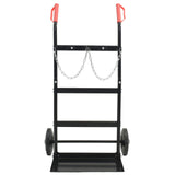 Hand Trolley Black and Red 63 x 43.5 x 110 cm Steel 4019018