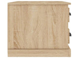 Bedside Cabinet Sonoma Oak 60x39x45 cm 816363