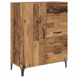 Highboard Old Wood 69.5 x 34 x 180 cm Engineered Wood 3415628