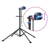 Bike Repair Stand Foldable Adjustable 108-188 cm Blue Steel 4005552