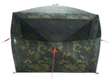 Hunting Tent Camouflage 143 x 143 x 165 cm Polyester and Steel 42028725