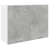 7 Piece Kitchen Cabinet Set Lyon Concrete Grey Engineered Wood 3324856