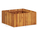Garden Raised Bed 50x50x25 cm Solid Acacia Wood 45921