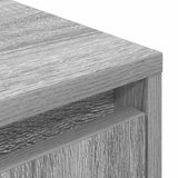 TV Cabinet with LED Lights Grey Sonoma 100x41x50 cm 861414