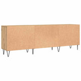 TV Cabinet Artisan Oak 150x30x50 cm Engineered Wood 857327