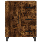 Highboard Smoked Oak 69.5x34x180 cm Engineered Wood 3199838