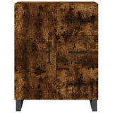 Highboard Smoked Oak 69.5x34x180 cm Engineered Wood 3199838