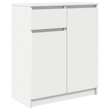 Sideboard with Drawer White 71x35x84 cm Engineered Wood 861589