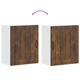 Kitchen Wall Cabinet Lucca Smoked Oak Engineered Wood 853807