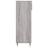 Shoe Cabinet Grey Sonoma 40x36x105 cm Engineered Wood 831458