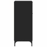 Bathroom Cabinet with Drawer with Door Black 39.5 x 36 x 88 cm 883395