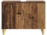 Bathroom Sink Cabinet ARNHEM Old Wood 59.5 x 31.5x 59 cm 896573