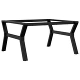 ZNTS Coffee Table Legs Y-Frame 80x70x43 cm Steel 357923