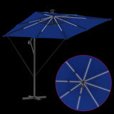 Umbrella 249 x 249 x 250 cm Polyester and Aluminium Azurblau 42003404