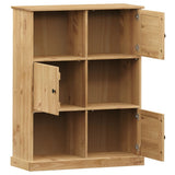 Bookcase VIGO 90x35x114.5 cm Solid Wood Pine 353181