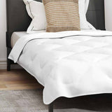 Duvet with Pillow 2 pcs White Microfiber 3376630