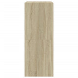 Shoe Cabinet with 2 Flip-Drawers Sonoma Oak 60x42x108 cm 3214387