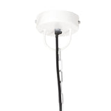 ZNTS Industrial Hanging Lamp 25 W White Round 42 cm E27 320558