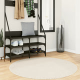 ZNTS Rug OVIEDO Short Pile Beige Ø 120 cm 375501