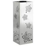Solar LED Pathway Light 2 pcs Silver Galvanized Steel 879742