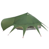 Teepee Tent 9-Person Green and Grey 502 x 502 x 297 cm 42004017
