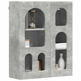 Hanging Cabinet Concrete Grey 59 x 20 x 71.5 cm Engineered Wood 891357