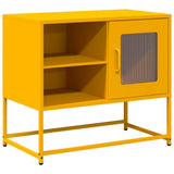 TV Cabinet Mustard Yellow 68x39x60.5 cm Steel 853389