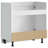 Sink Base Cabinet Lucca Artisan Oak Engineered Wood 853696