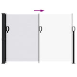 Retractable Side Awning White 140x600 cm 4004511