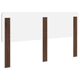 Headboard Brown Oak Engineered wood 887843