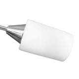 Ceiling Lamp with Ceramic Shades for 5 E14 Bulbs White Cone 289238