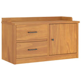 Hallway Bench SANDNES 87x40x50 cm Solid Wood Pine 4010463