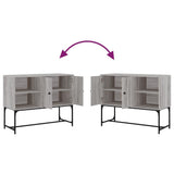 Sideboard Grey Sonoma 100x40x79.5 cm Engineered Wood 831821