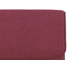 Lounge Chair Wine Red 55x64x80 cm Fabric 351345