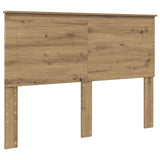 Bed Frame Artisian Oak 140 x 200 cm Solid Pine Wood 3409362