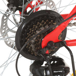 Mountain Bike 21 Speed 27.5 inch Wheel 38 cm Red 3067216