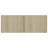 8 Piece TV Cabinet Set Sonoma Oak Engineered Wood 3078963