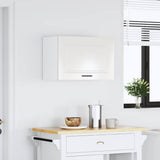 Kitchen Wall Cabinet Porto High Gloss White Engineered Wood 854079