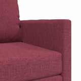 Sofa Bed Wine Red 74 x 77 x 81 cm Fabric 4106624