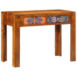 Writing Desk with Drawer with Storage Brown 100 x 50 x 75 cm 4016509