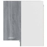 Hanging Corner Cabinet Lyon Grey Sonoma 57x57x60 cm Engineered Wood 815598