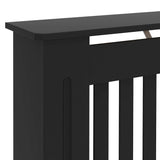Radiator Cover 2 pcs Black 172 x 19 x 81.5cm Engineered Wood 3403235