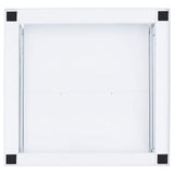 Washing Machine Pedestal with Pull-out Shelf White 4009873
