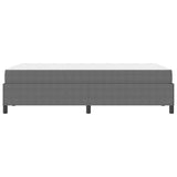 Bed Frame with Mattress Light Grey 120 x 200 cm Fabric 3399115