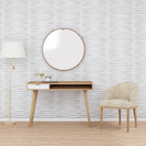 Wall Panels 48 pcs White 50x50 cm XPS 12 m Stone 356939