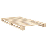 Bed Frame natural pine Solid pinewood Single Bed Frame 3281575