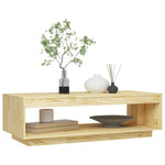 Coffee Table 110x50x33.5 cm Solid Pinewood 808508
