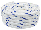 Boat Rope 25 m 3 White and Blue PP 42029547
