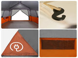 Instant Tent with Rainfly 12-Person Quick-Release with Roof 42008407